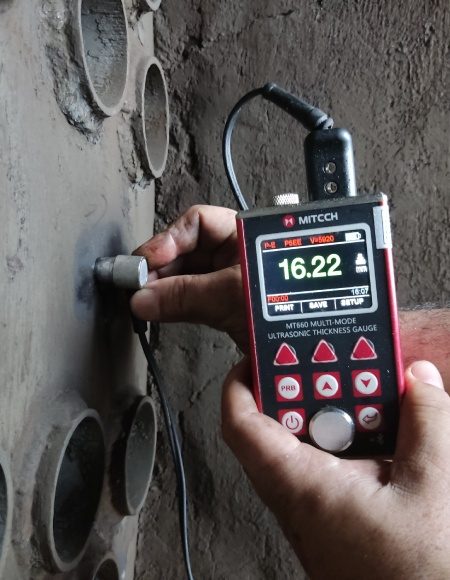 Projeto realizado: inspeção NR-13 de vaso de pressão e caldeira - CIMAQ Engenharia